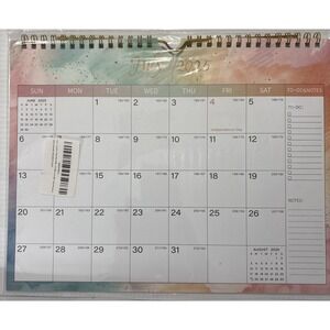2026 Calendar - Use Now to December 2026 -18 Monthly Wall Calendar 2026